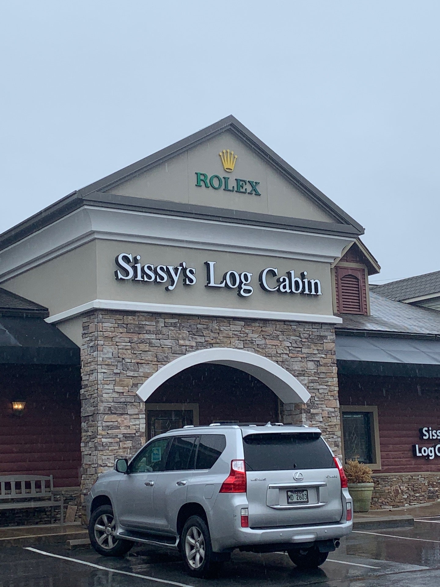 Sissy's log cabin clearance rolex