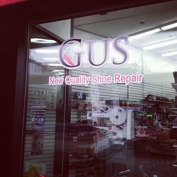 Gus's Shoe Repair, Leather Repair Shop