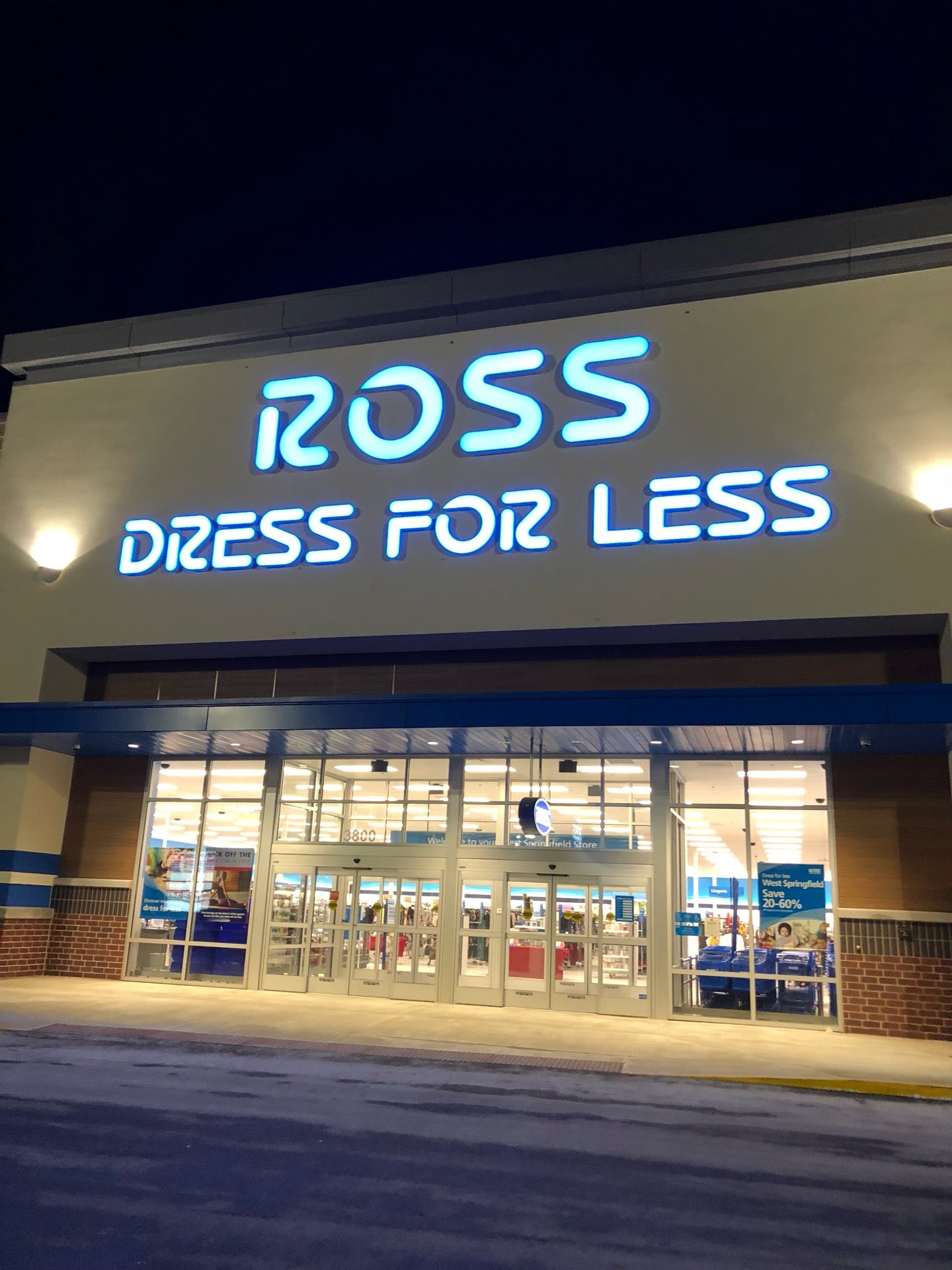 Springfield, Missouri - March 20, 2019: Ross Stores, Inc., AKA