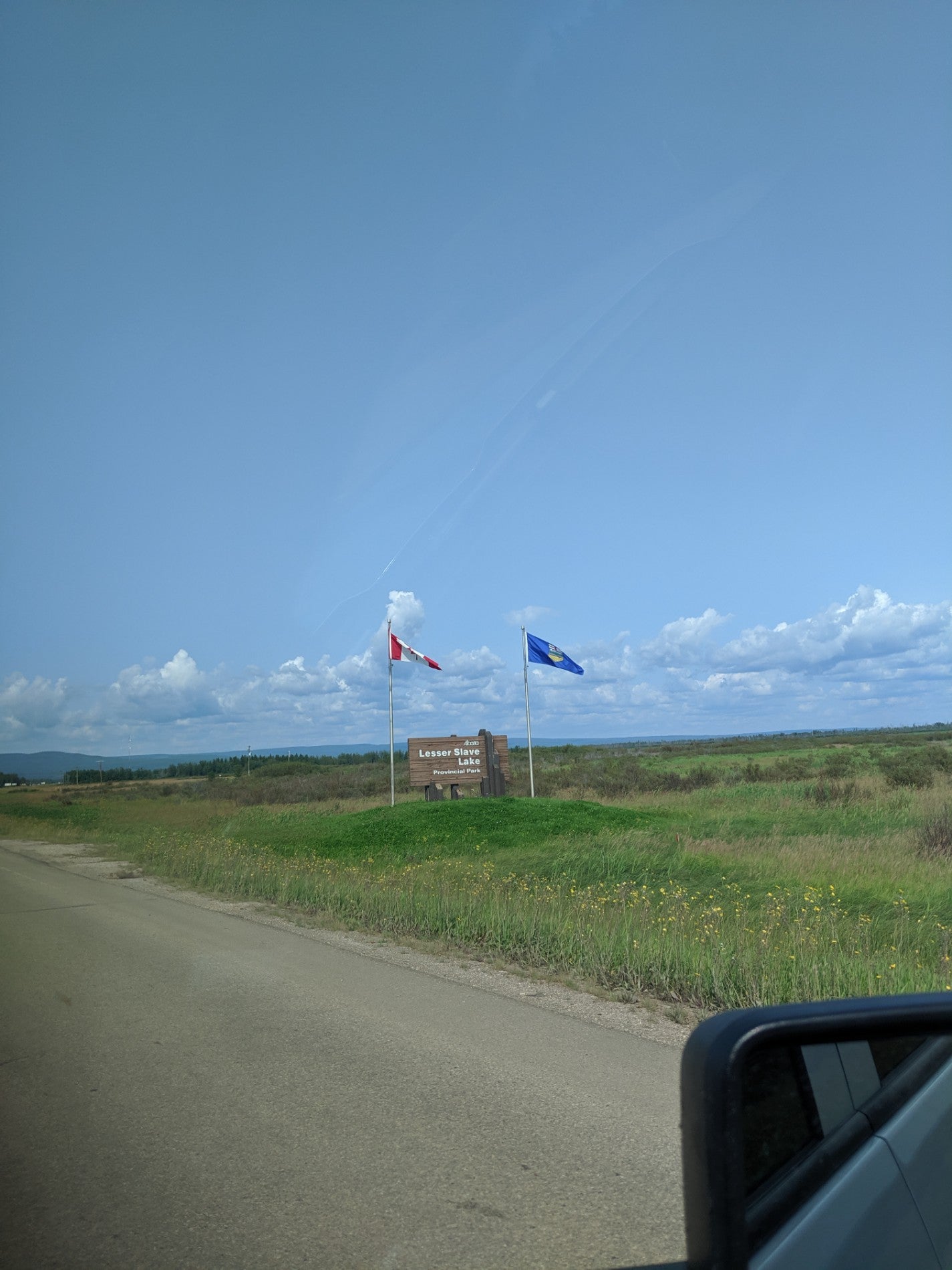 Lesser Slave Lake Provincial Park, Bicentennial Hwy, Lesser Slave River