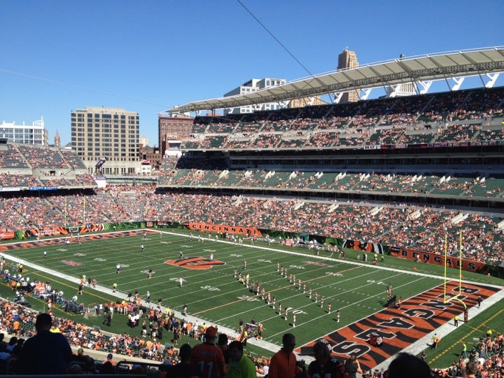 Paycor Stadium, 1 Paul Brown Stadium, Cincinnati, OH, Stadiums Arenas &  Athletic Fields - MapQuest