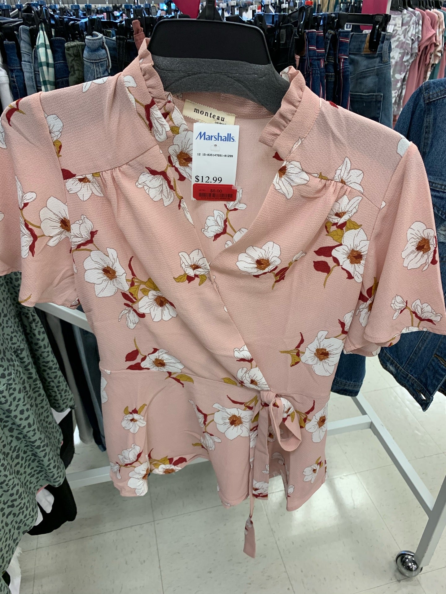 Monteau clothing hotsell at marshalls