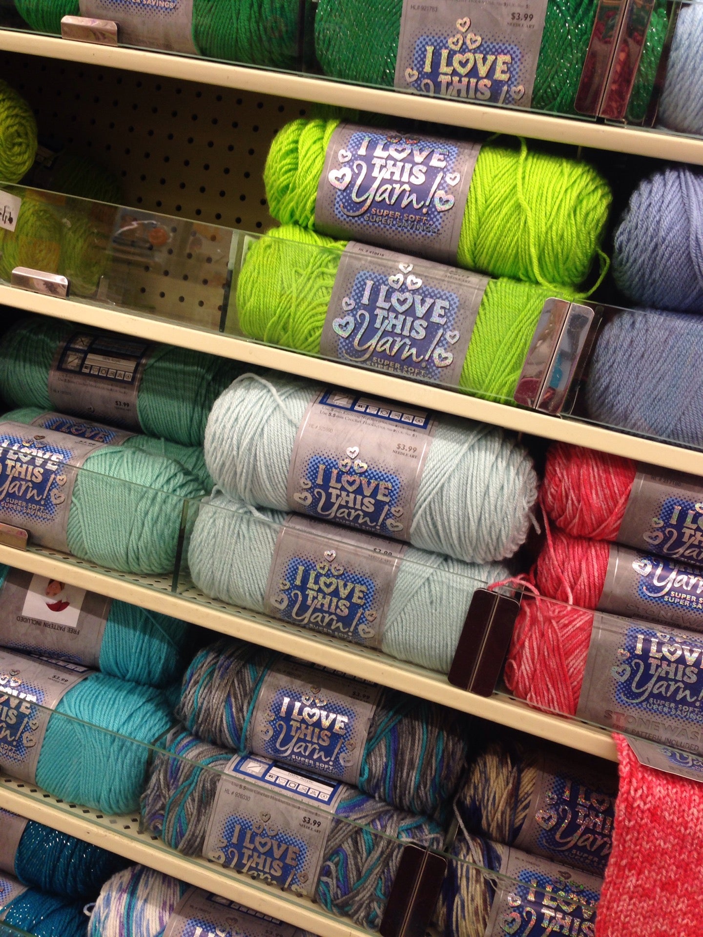 Hobby Lobby clearance yarn. Husband said I could get as much as I wanted  not that I need permission tho. $100 tax included 😍 : r/crochet