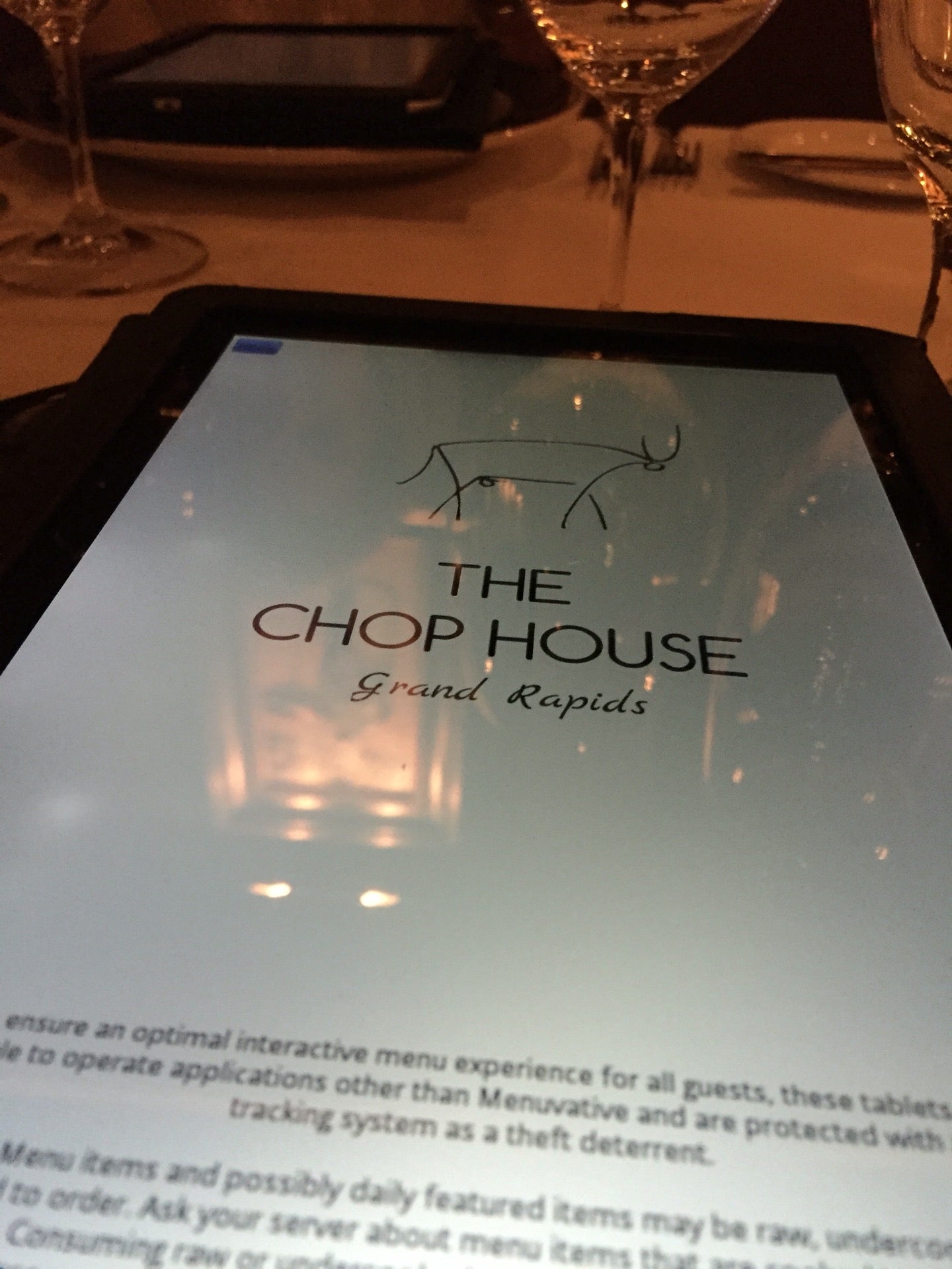 The Chop House Grand Rapids menus in Grand Rapids, Michigan, United States