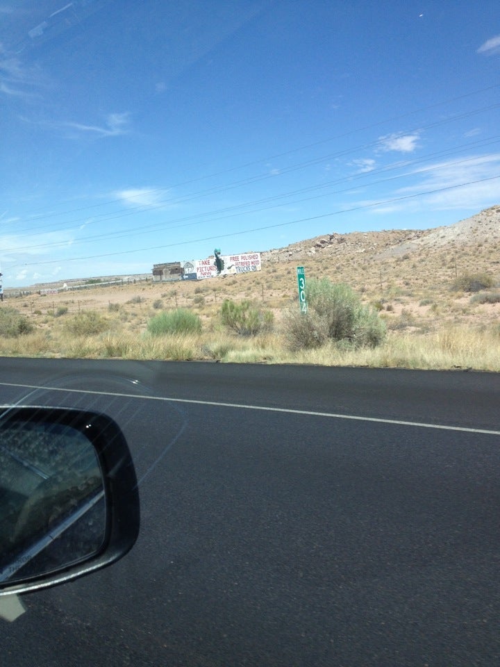 Dinosaurs Ahead, Old US Highway 66, Holbrook, AZ, Gardens MapQuest
