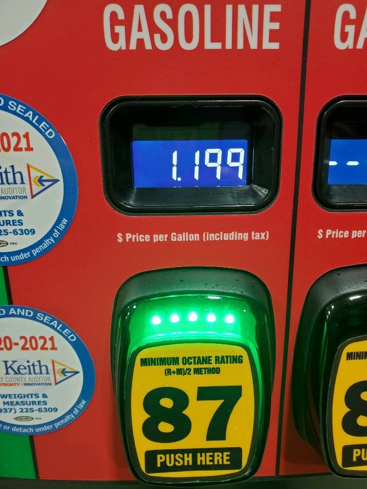 kroger gas prices dayton ohio