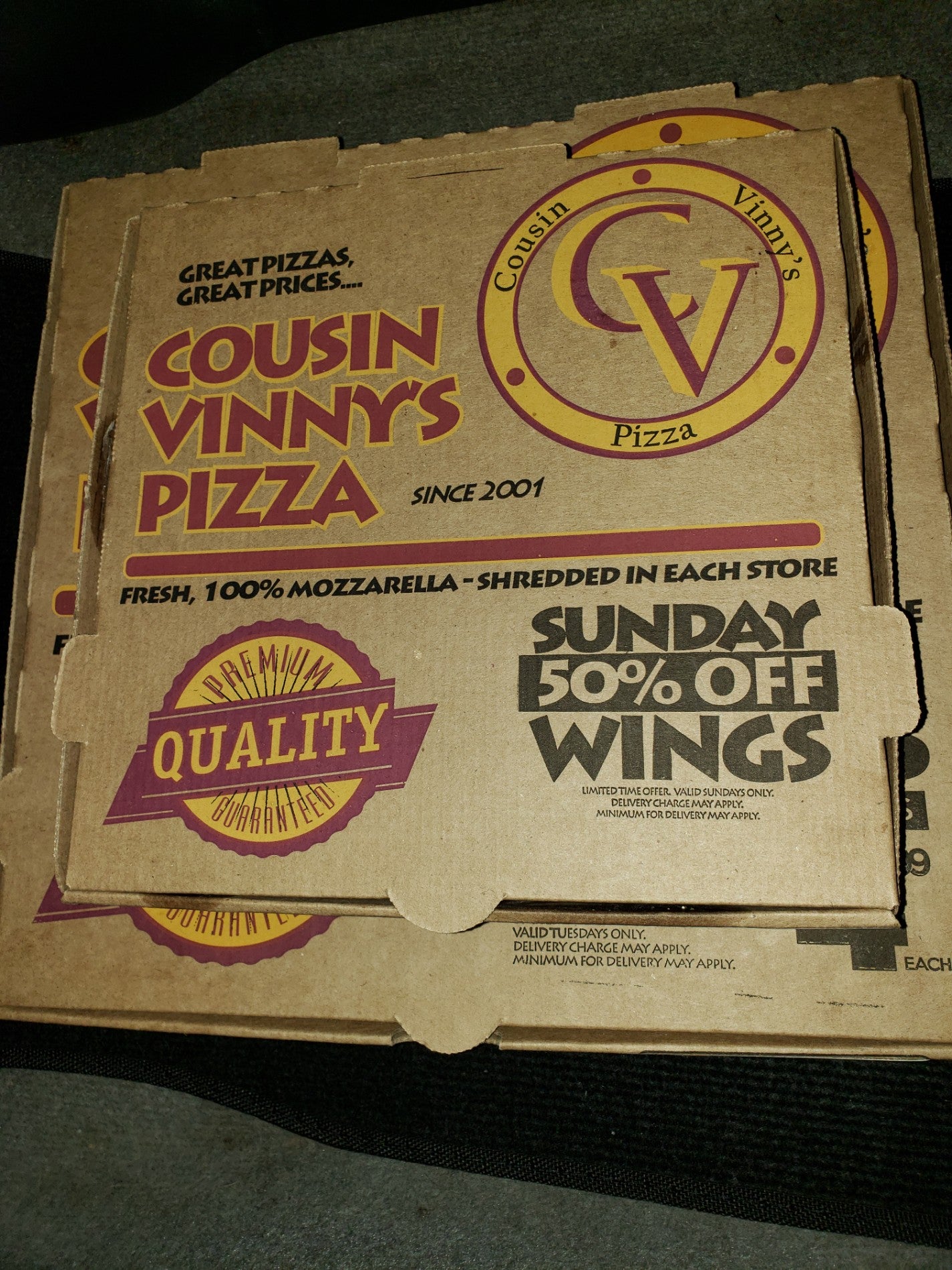 Cousin Vinny's Pizza, 3854 Kemp Rd, Beavercreek, OH, Pizza MapQuest