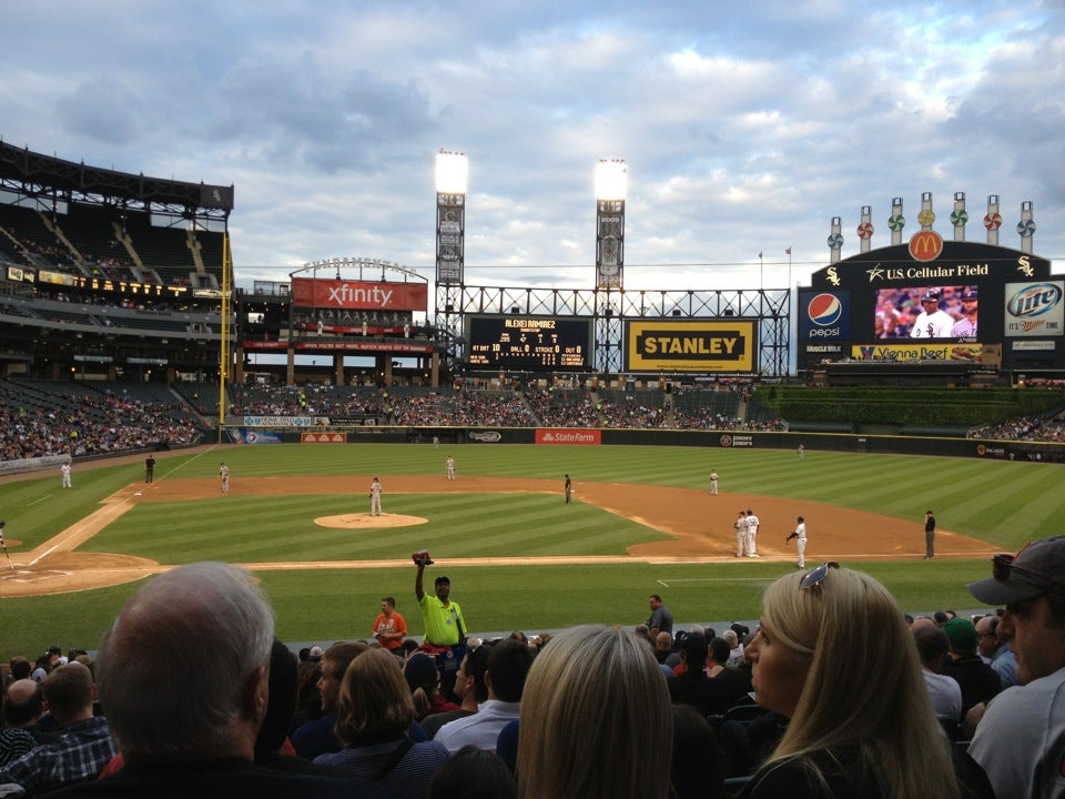 My shot of Guaranteed Rate Field, Chicago IL. Home of the White Sox. :  r/stadiumporn