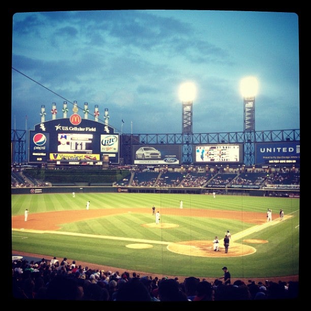 My shot of Guaranteed Rate Field, Chicago IL. Home of the White Sox. :  r/stadiumporn