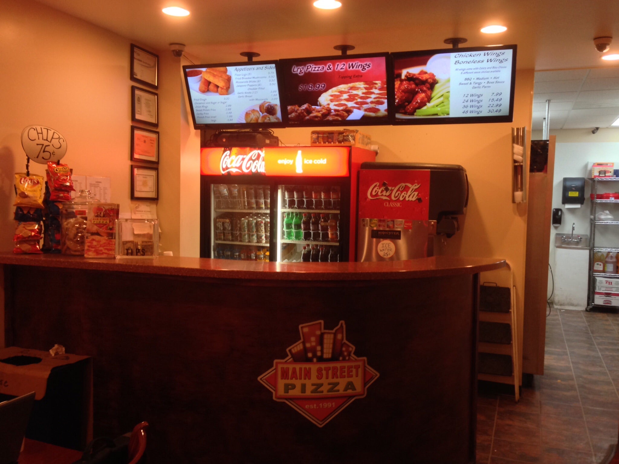 Main Street Pizzeria - CLOSED, 13 Main St, Brockport, NY, Pizza ...