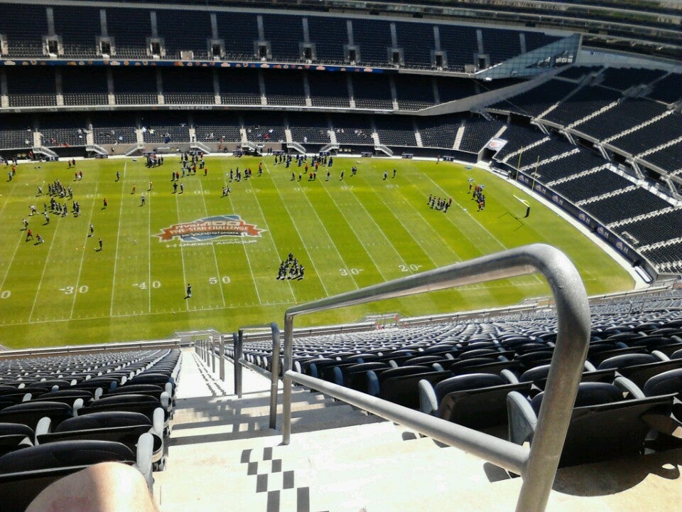 Soldier Field, section 437, home of Chicago Bears, page 1