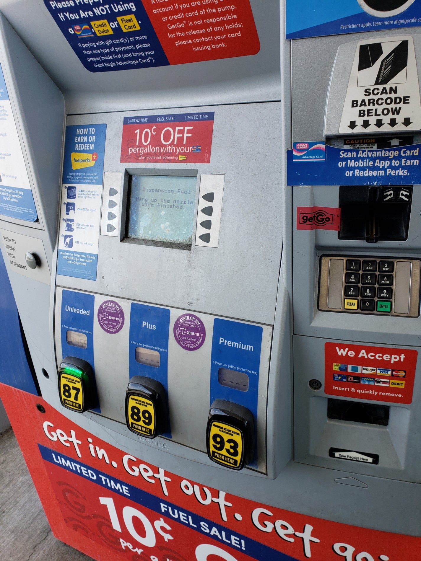 Getgo 54 Don Knotts Blvd Morgantown, WV 