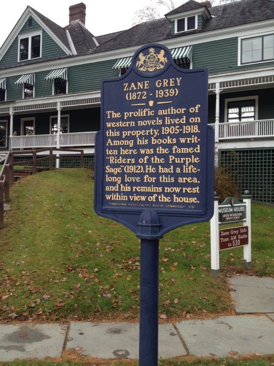Zane Grey Museum, 135 Scenic Dr, Lackawaxen Twp, Pennsylvania, Museum