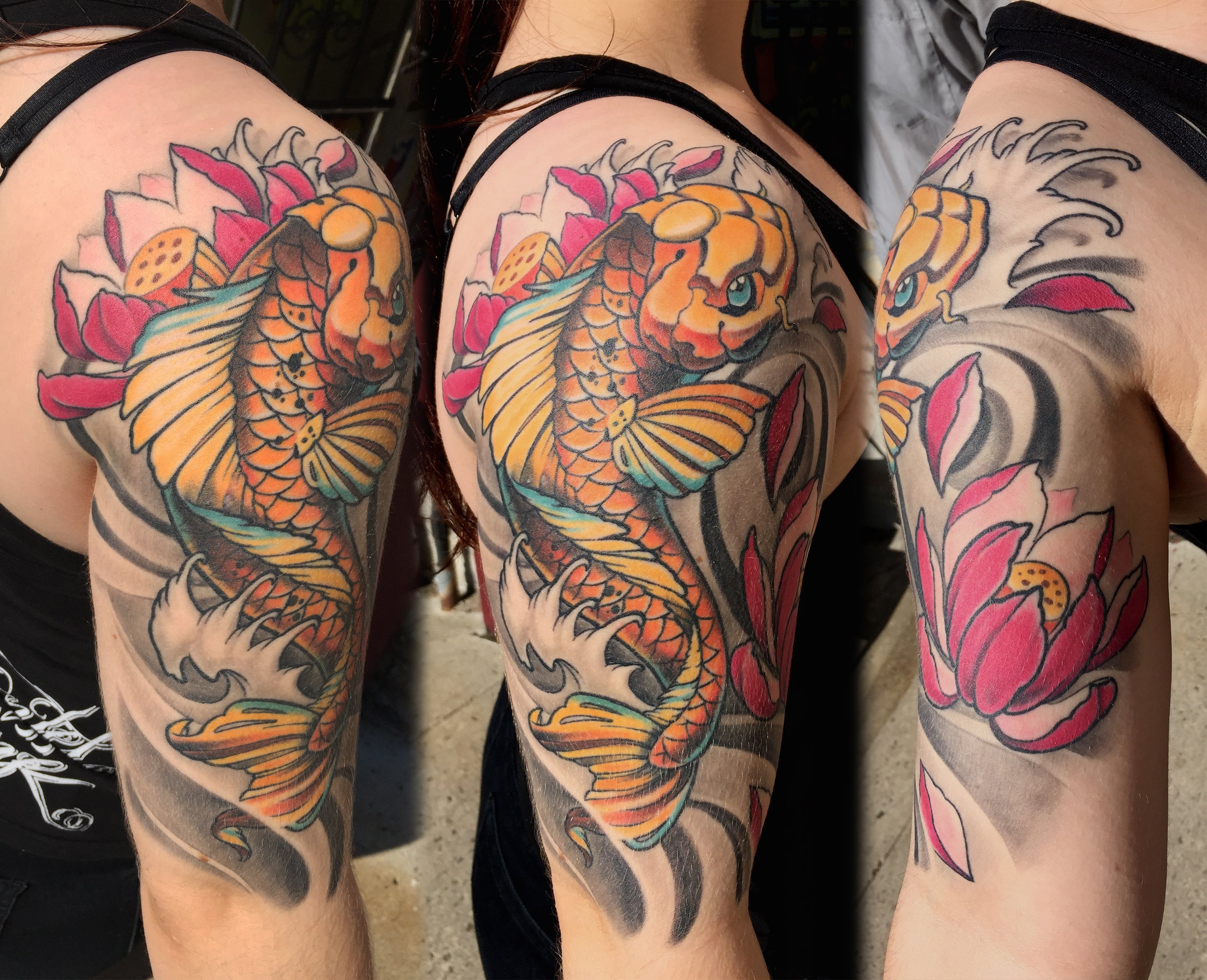 Brisbane community tattoo cover up fine line floral anime handpoke |  Thrillhouse Tattoo