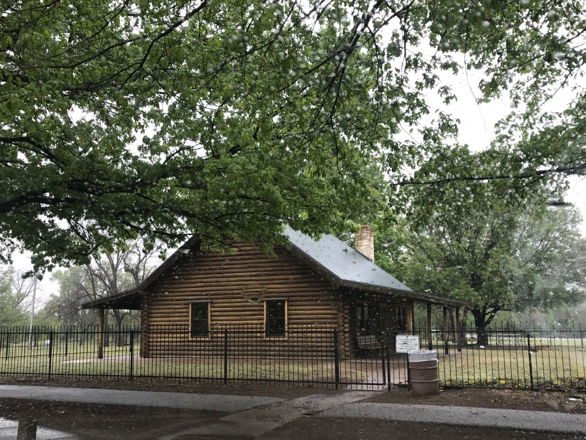 Lucy Park Log Cabin, Sunset Dr, Wichita Falls, TX, Landmark MapQuest