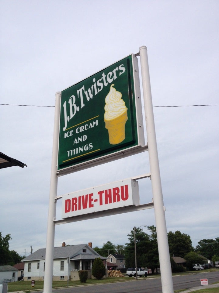 J B Twisters Ice Cream, 335 W Lytle St, Fostoria, OH, Eating Places ...