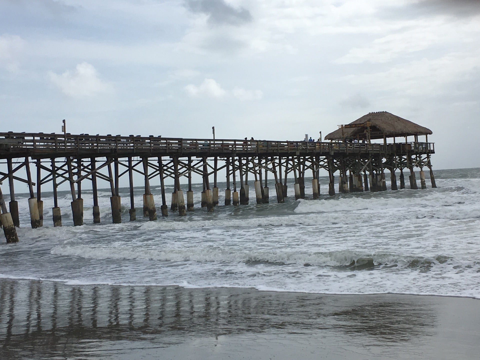 Pelican's Pier Cocoa Beach Fish Spot, Meade Ave, Cocoa Beach, FL, Beach