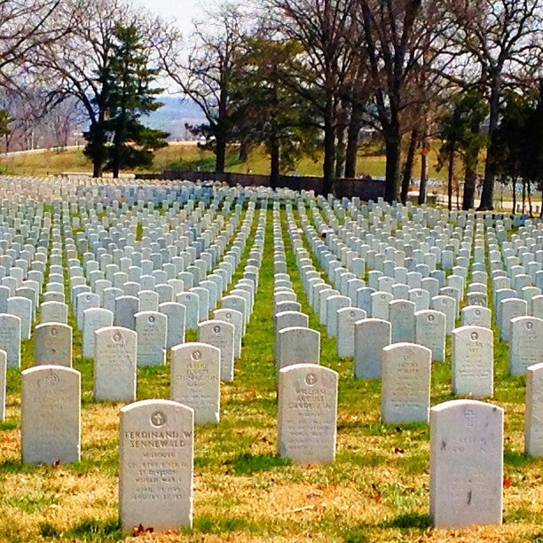 Jefferson Barracks National Cemetery, 2900 Sheridan Rd, St. Louis, MO ...