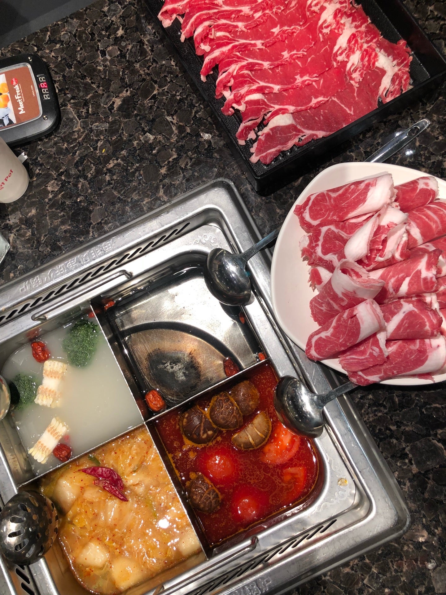 Haidilao Hot Pot, 19409 Stevens Creek Blvd, Cupertino, CA, Eating