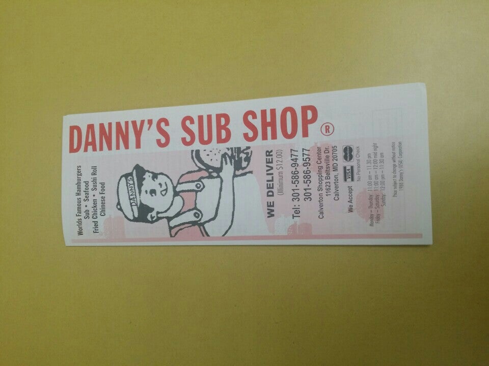 Danny's CLOSED, 11623 Beltsville Dr, Beltsville, MD, Eating places