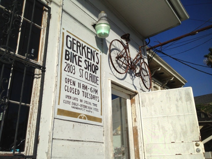 Gerken's 2025 bike shop