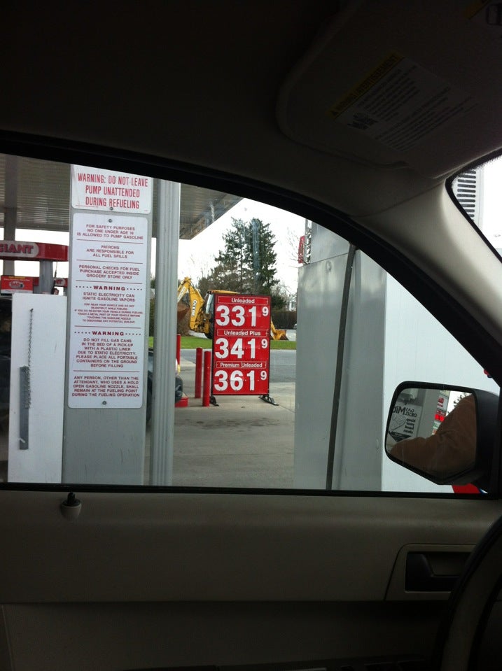 GIANT Gas Station, 450 E Main St, Middletown, PA, Gas Stations MapQuest