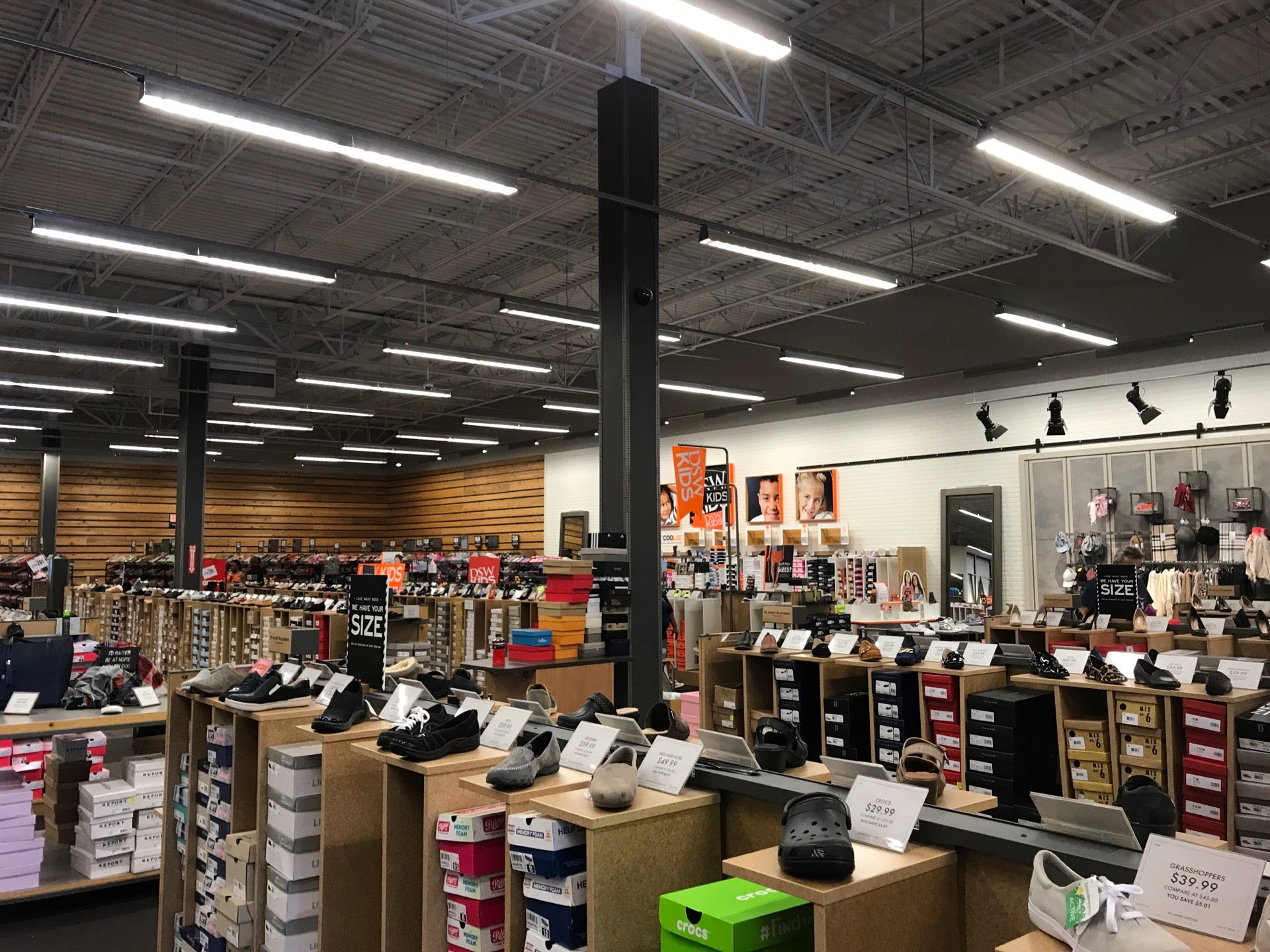 Dsw north clearance east mall