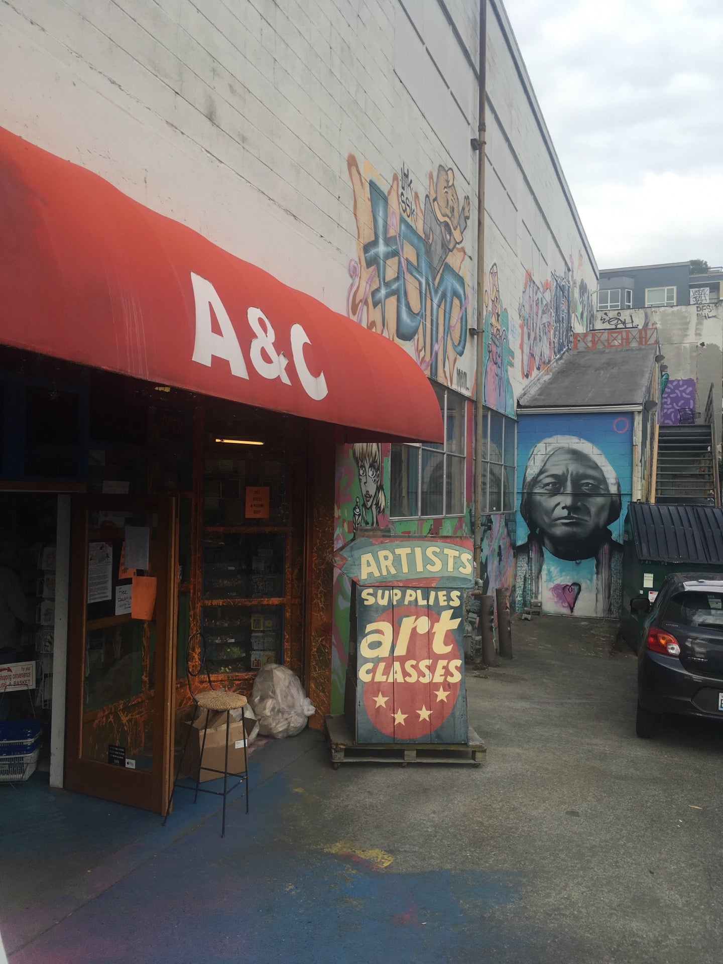 Art Supply Store, Seattle, WA