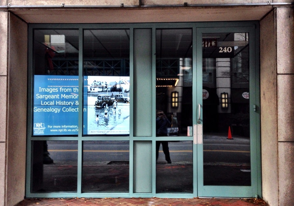 Slover Preview Center 235 E Plume St Norfolk Va Public Library Mapquest