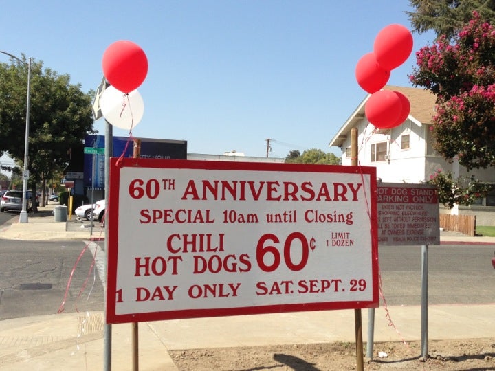Taylor Brothers Hot Dog Stand, 206 N Encina St, Visalia, CA, Eating