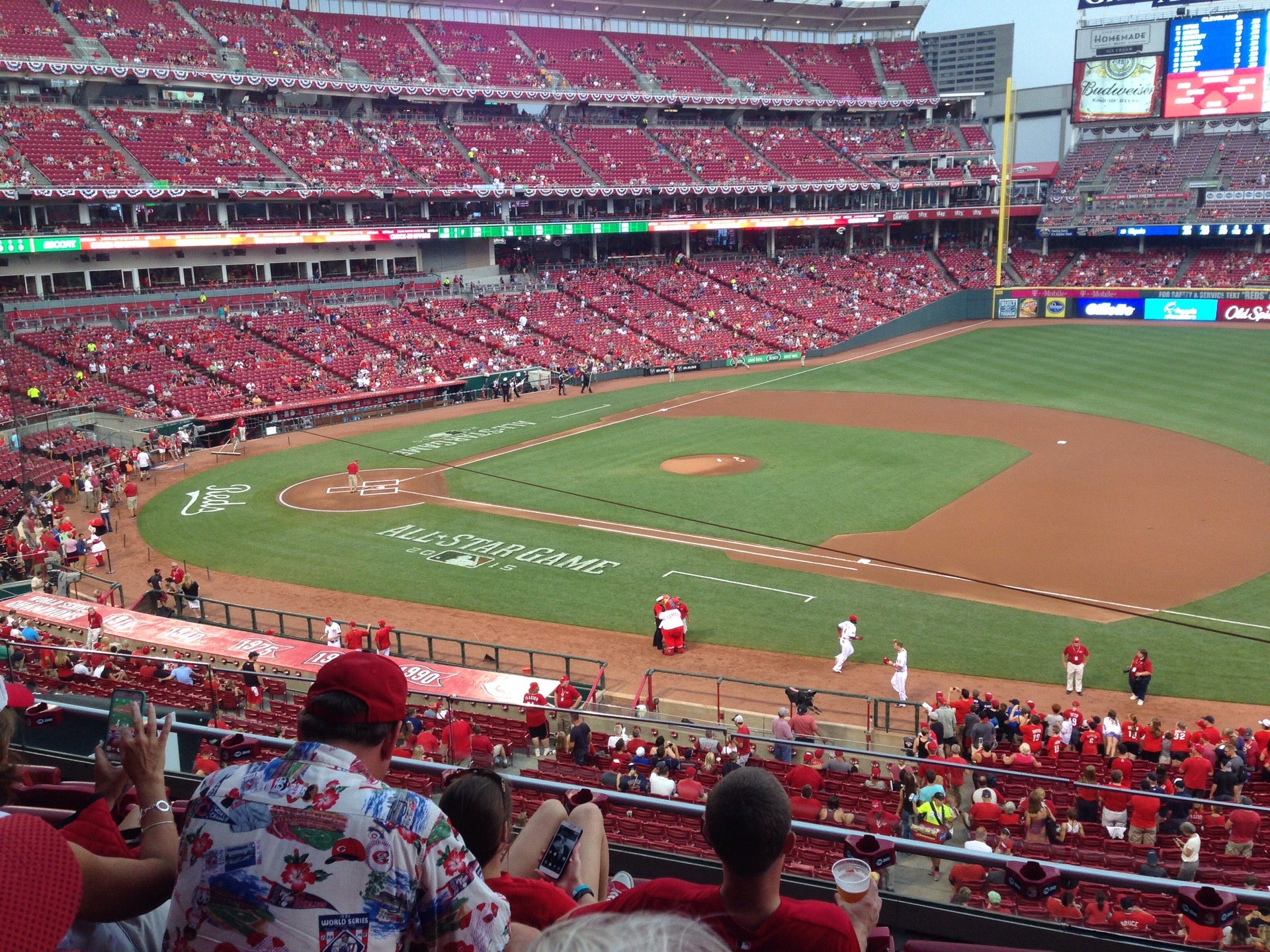 Section 304 at Great American Ball Park 