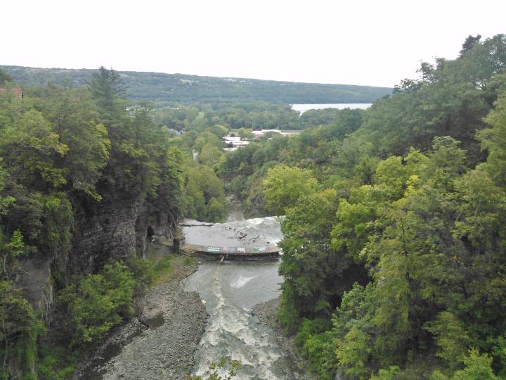 Stewart Avenue Bridge, Stewart Ave, Ithaca, NY, Landmark MapQuest