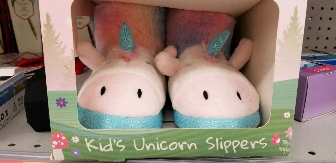 Walgreens on sale unicorn slippers