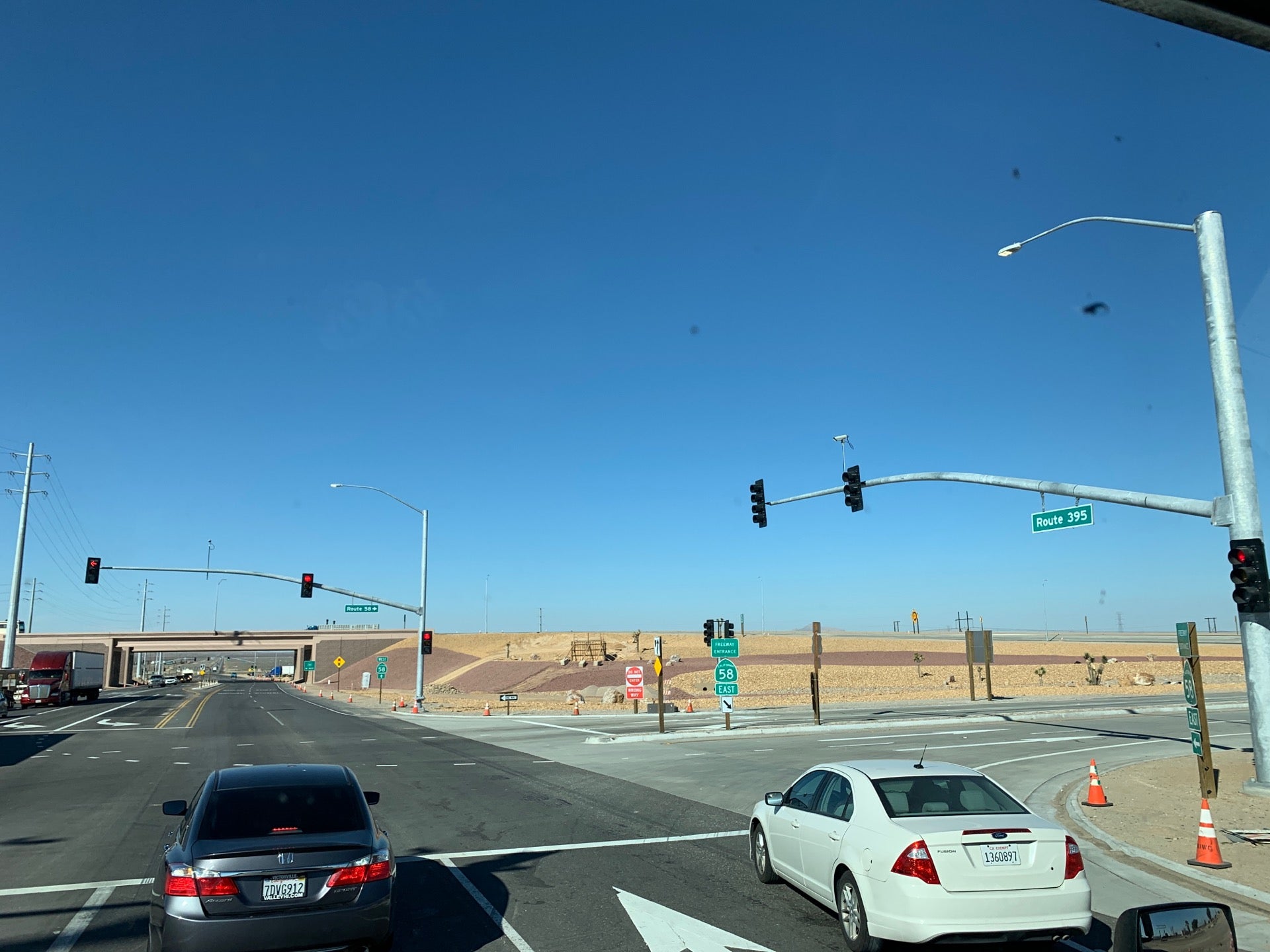 US395 & CA58, US395, Boron, CA MapQuest