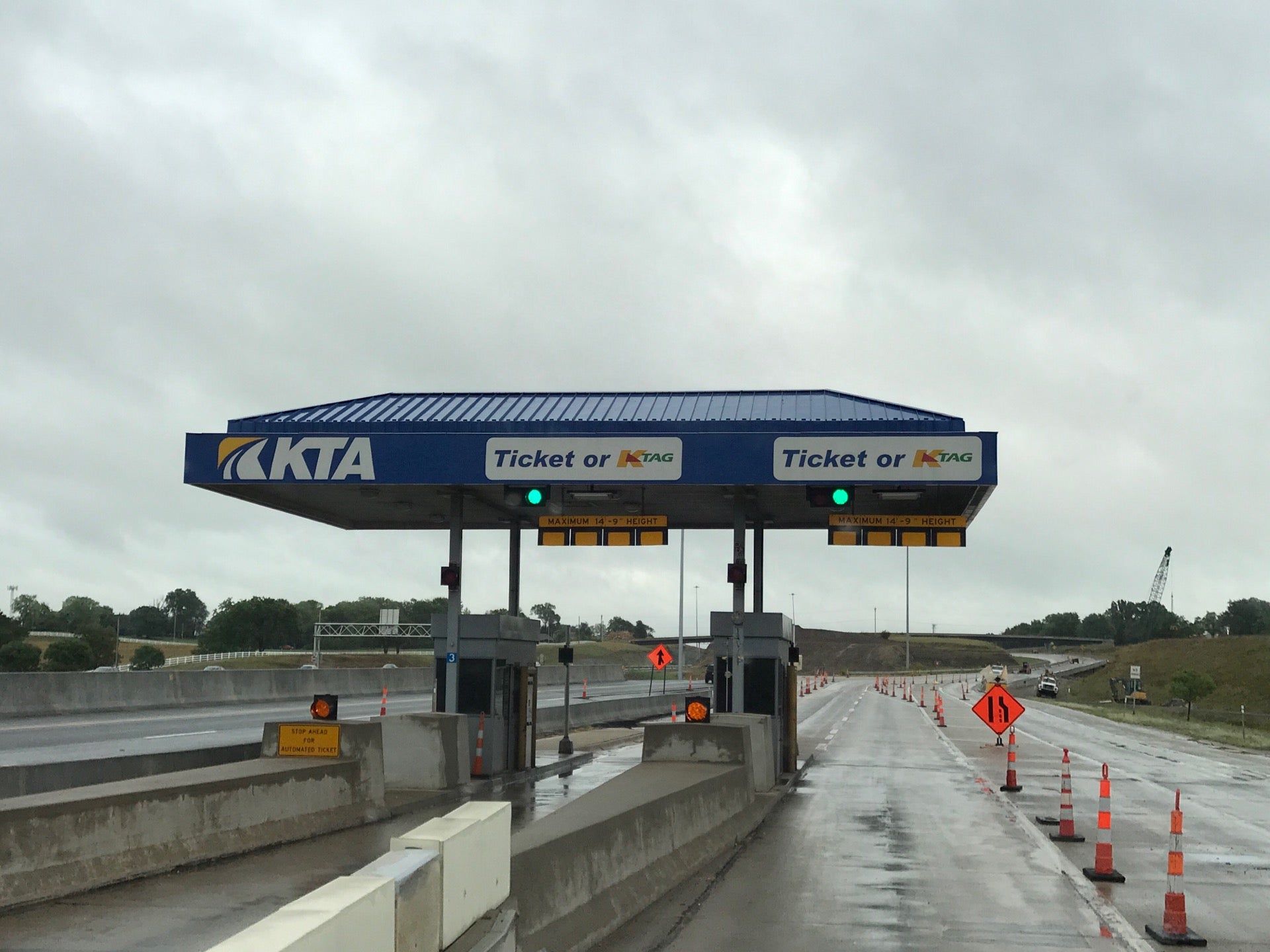 Topeka East Turnpike Toll, Topeka, KS MapQuest