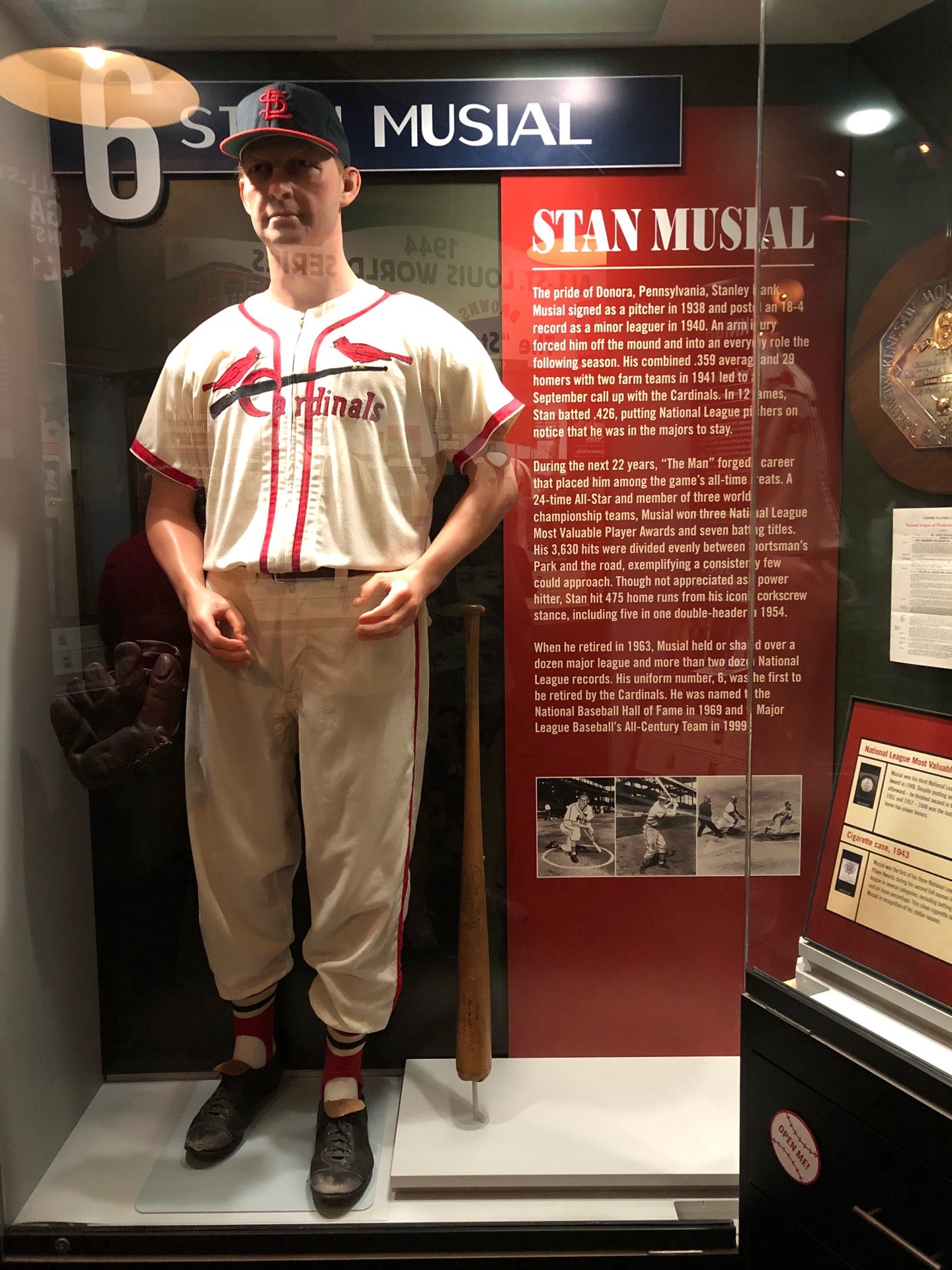 St. Louis Cardinals Hall of Fame and Museum, 601 Clark Ave, Unit