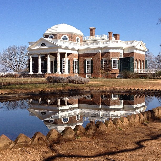 Monticello, 931 Thomas Jefferson Pkwy, Charlottesville, VA, Eating