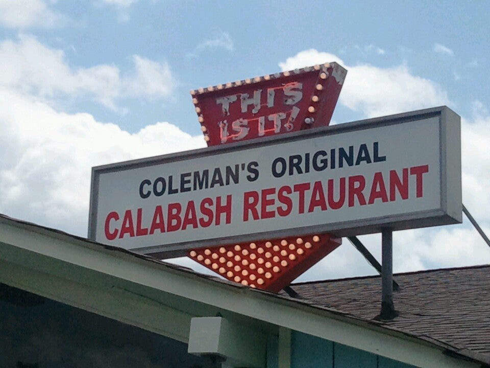 Coleman's Original Calabash Seafood Restaurant, 9931 Nance St, Calabash