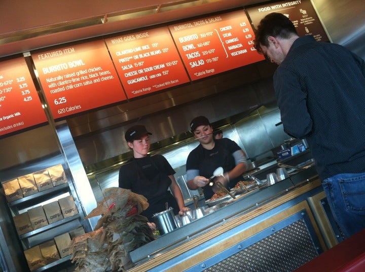 Chipotle Mexican Grill, 2400 Charleston Rd, Charleston Road & HIghway 101, Mountain View, CA