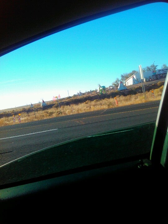 Dinosaurs Ahead, Old US Highway 66, Holbrook, AZ, Gardens MapQuest