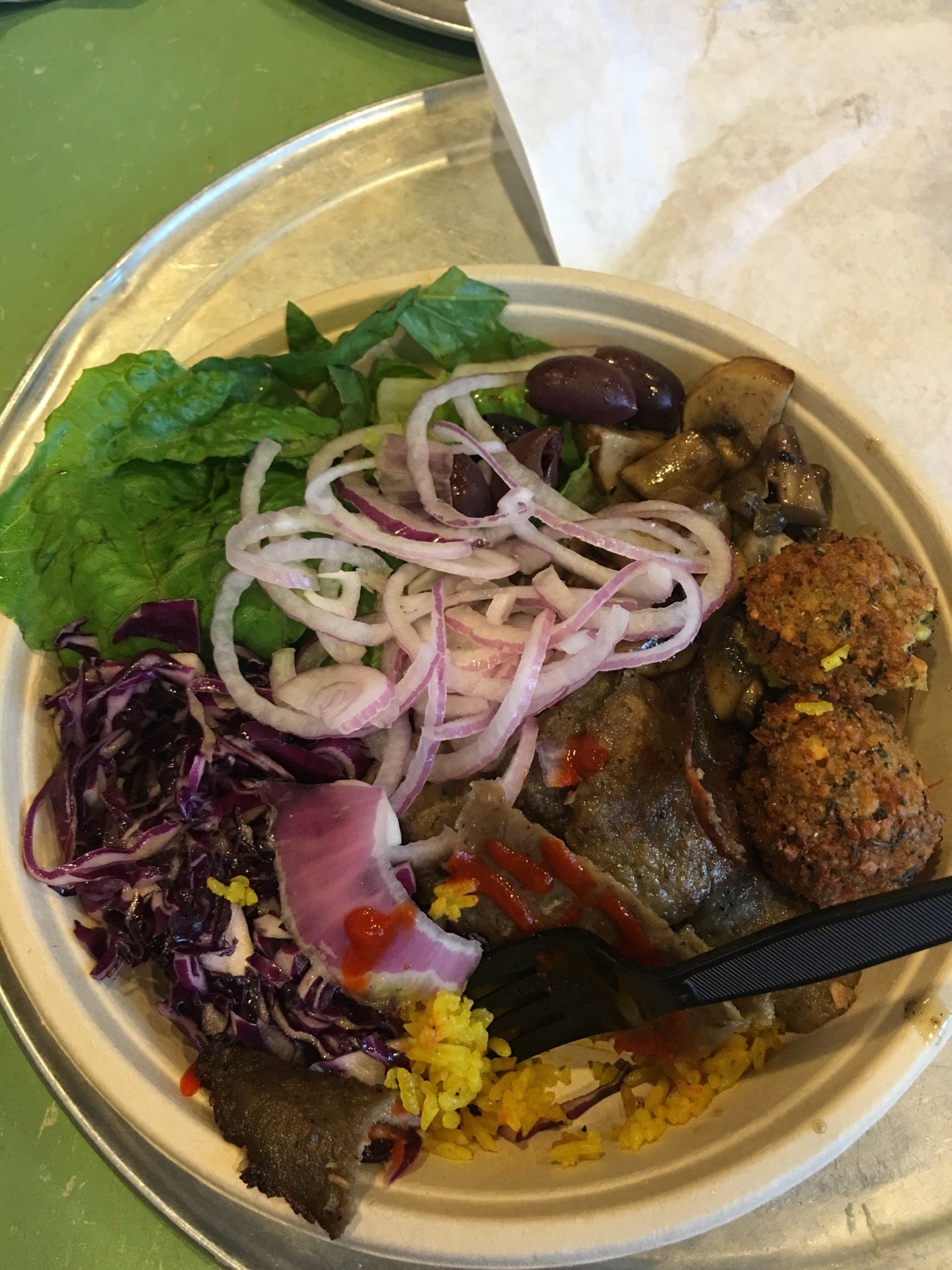 Garbanzo Mediterranean Fresh, 11075 Huebner, San Antonio, TX, Eating