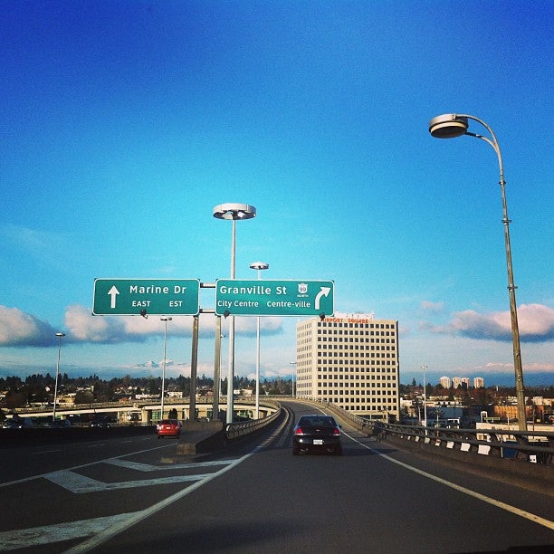 Arthur Laing Bridge, BC MapQuest