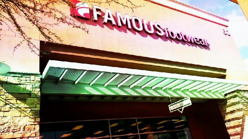 Famous on sale shoe store