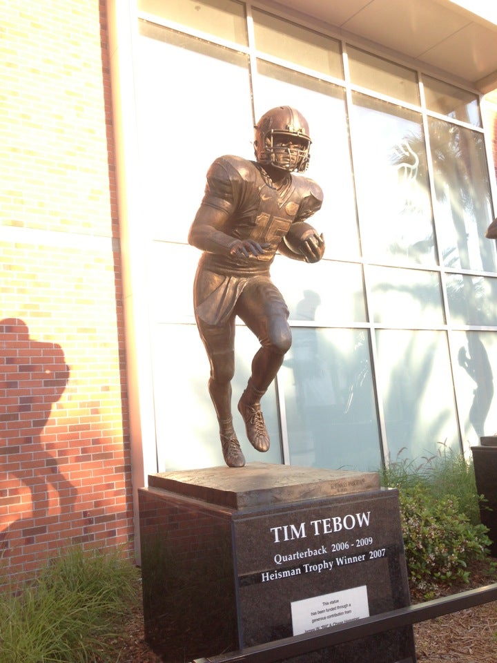 Tim Tebow Statue, Visit Gainesville