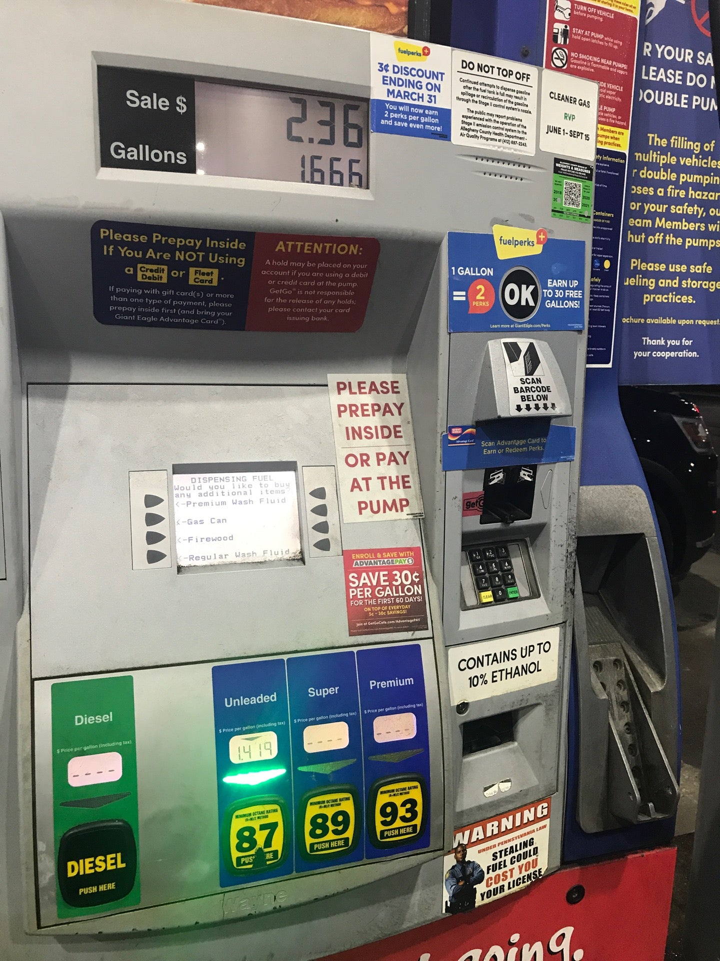 GetGo Gas Station 5281 Library Rd 