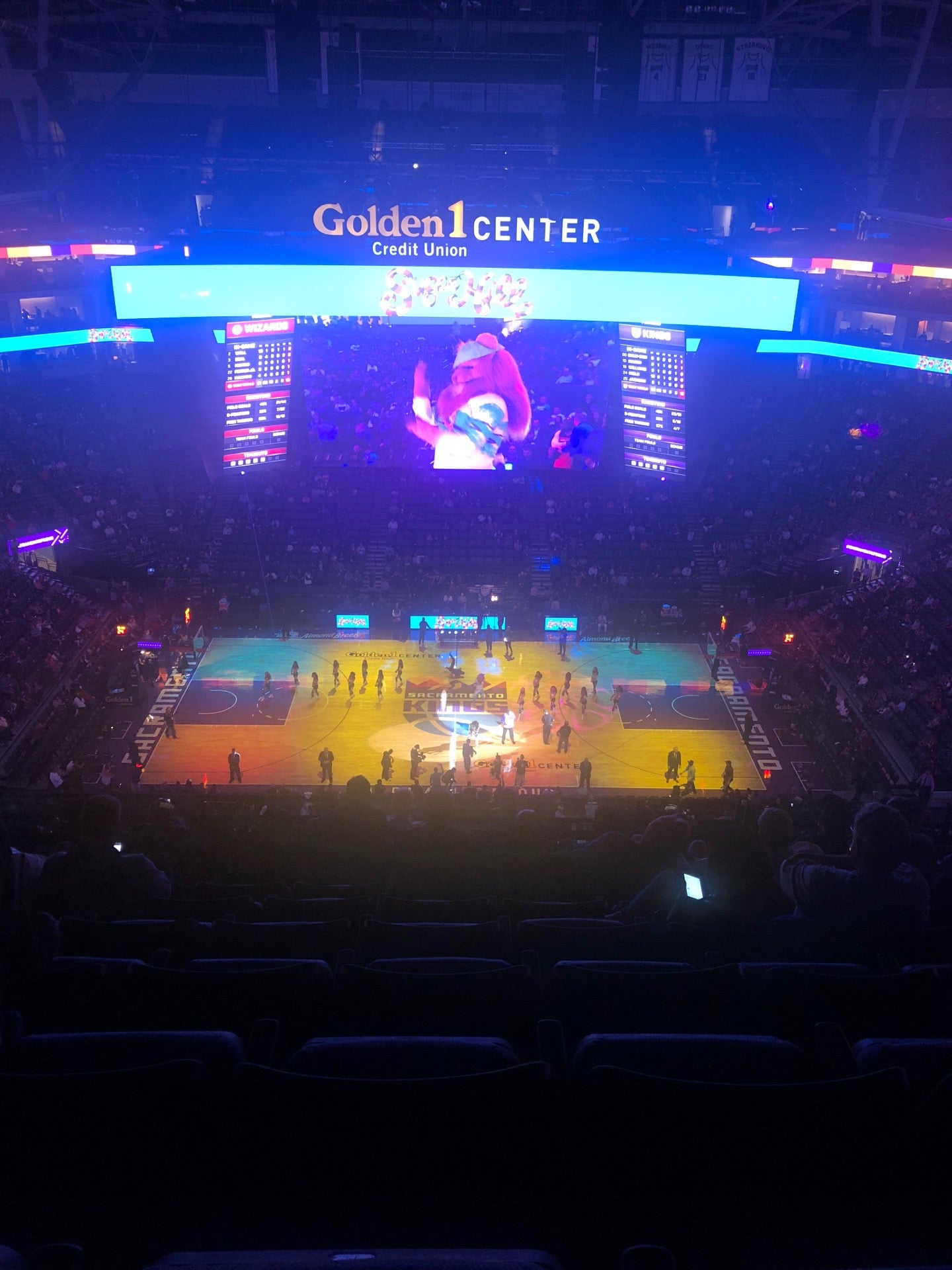 golden 1 center seating view