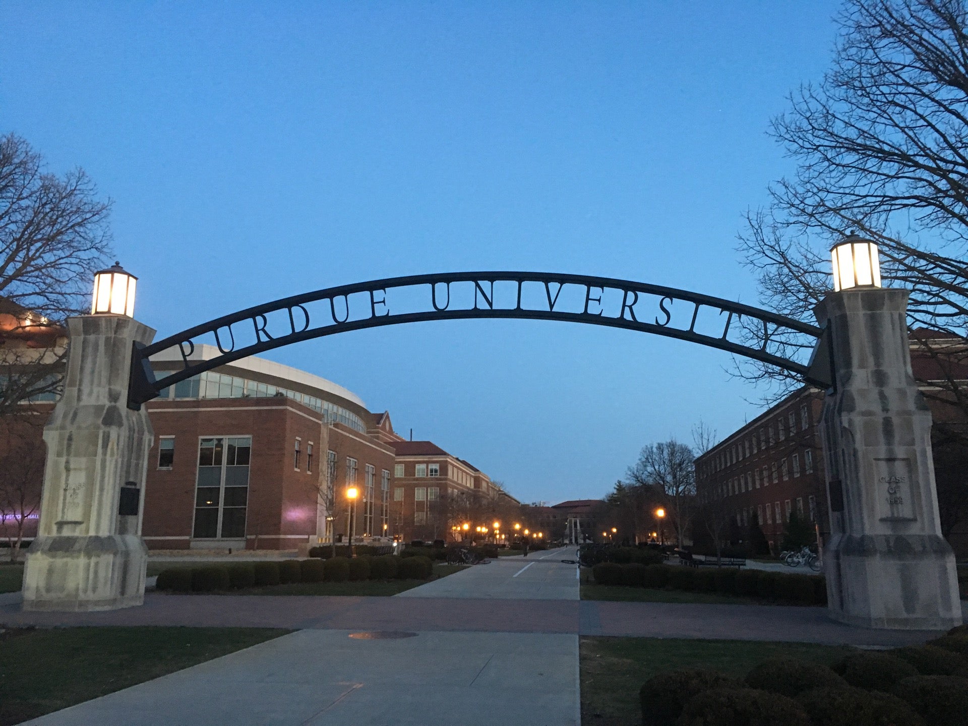 Gateway To the Future Arch, W Stadium Ave, West Lafayette, IN, Outdoor ...