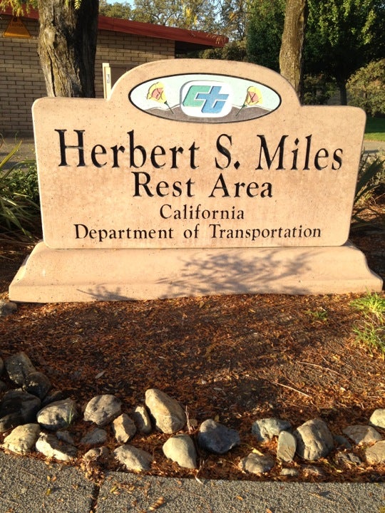 Herbert S Miles Rest Area Southbound, Red Bluff, CA, Truck Stops 