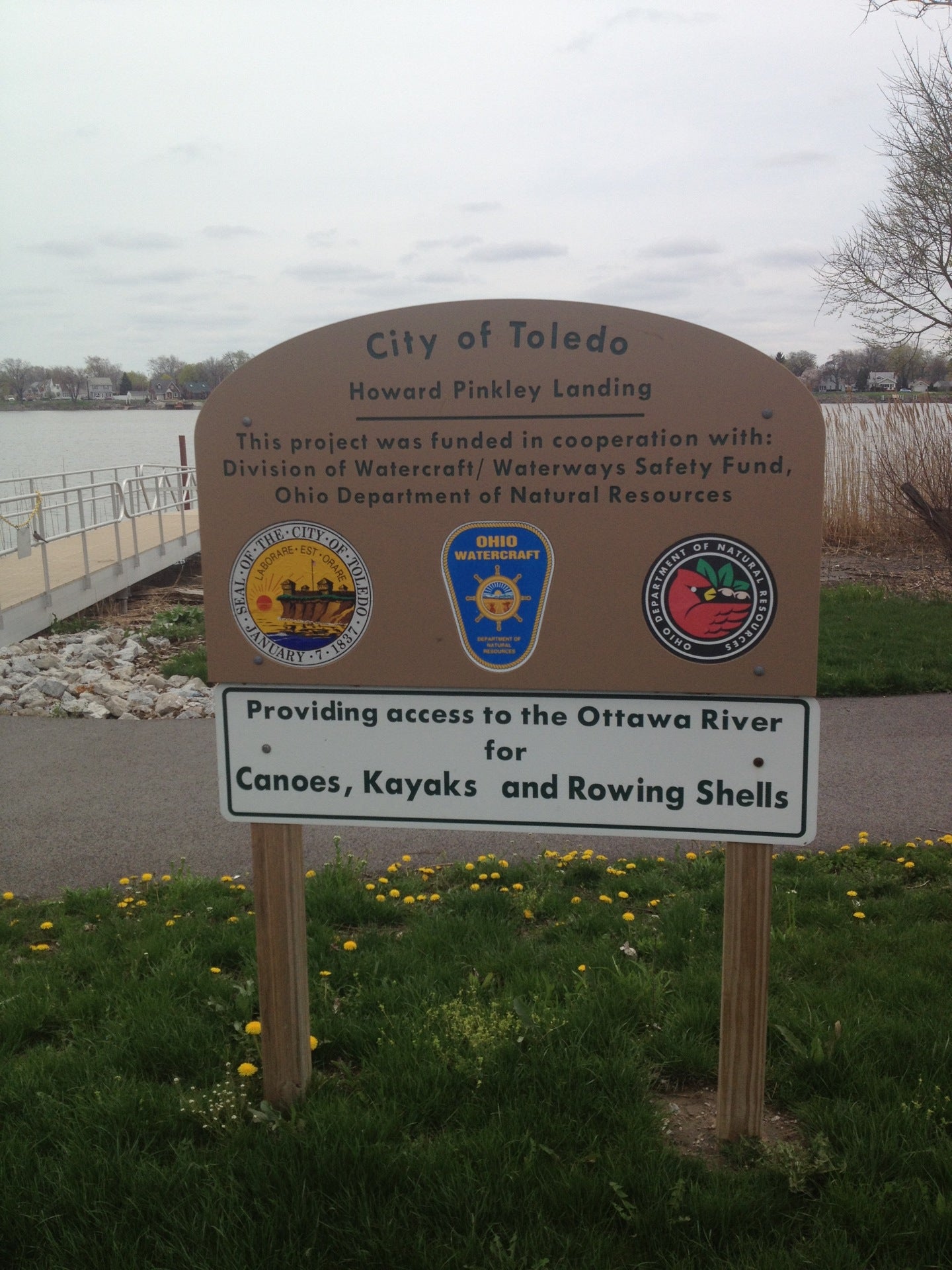 Howard Pinkley Landing, 2250 Shoreland Ave, Toledo, OH, Landmark MapQuest