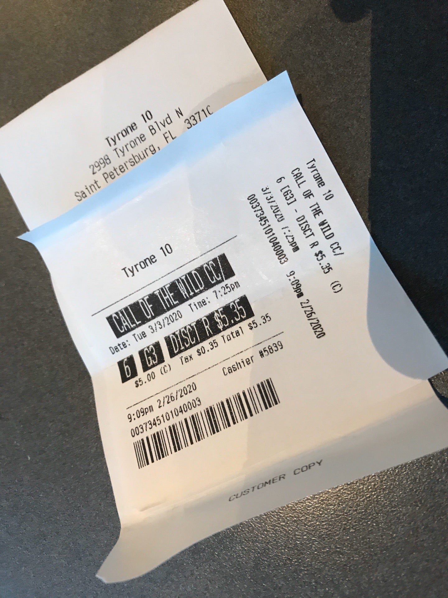 CMX Cinemas Tyrone Luxury 10, 2998 Tyrone Blvd N, St Petersburg, FL